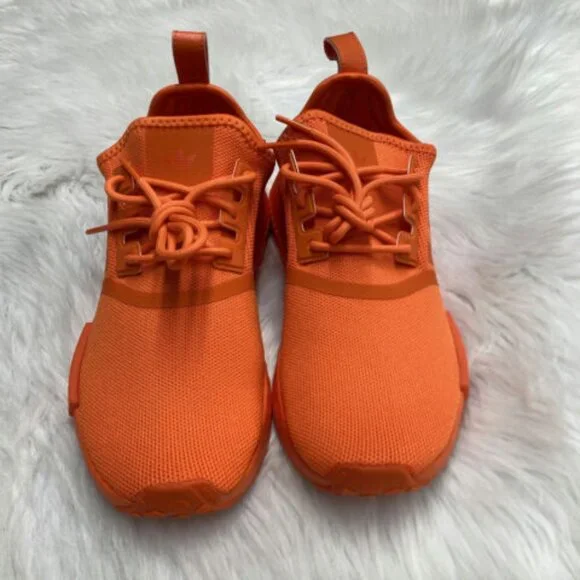 Adidas NMD_R1 Low Womens Running Sneaker Shoes Orange HP9661 NEW Sz 7 - Picture 4 of 6